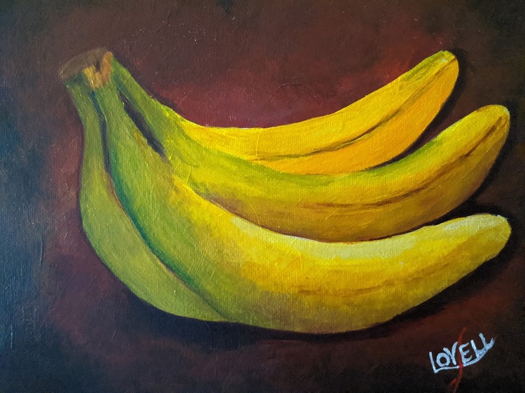 Banana Bunch Painting